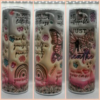 JUST BREATHE TUMBLER 