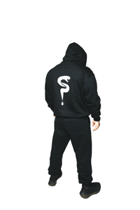 Image 1 of Signature Black Over-Sized Hoodie