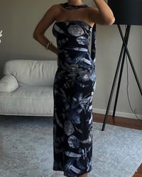 Image 1 of SYDNEY DRESS - MIDNIGHT FLORAL