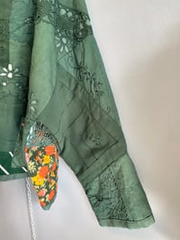 Image 11 of Sunday puzzle jacket, green (xs-xxl)