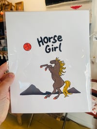 Image 2 of “Horse Girl” print