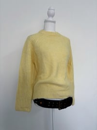 Image 1 of Zara yellow sweater // S