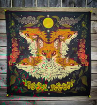 Image 1 of Foxes & Foxgloves Bandana