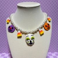 Image 2 of *PREORDER* Gizmo's Spooky Treats charm necklace 