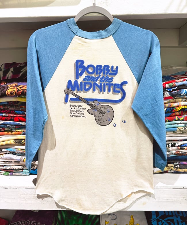 Bobby & The Midnites 1982 Tour Raglan Shirt - Size M/SM