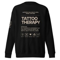 Image 1 of Sweatshirt - tattoo therapy