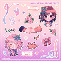 ✧ [PREORDER] MizuEna Mini Sticker Sheet ✧