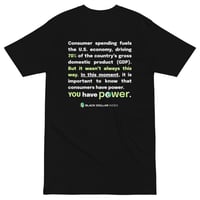 Image 1 of Empowered. | Men’s premium heavyweight tee