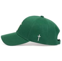 Image 2 of High Quality Cross Hat Unisex Adjustable (Green)