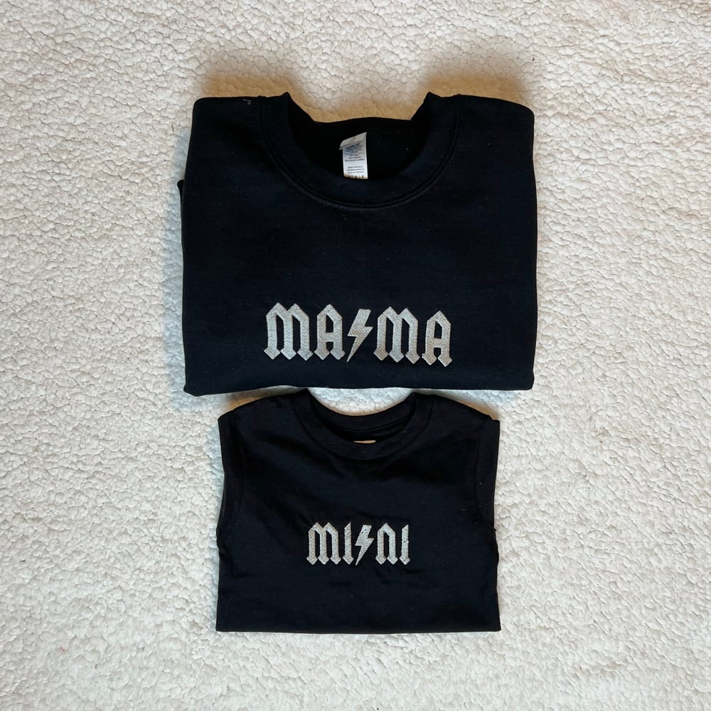 Image of Mini crewneck ⚡️