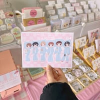 NCT Wish Group Art Print