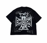 Image 2 of BLACK CHAOS TEE