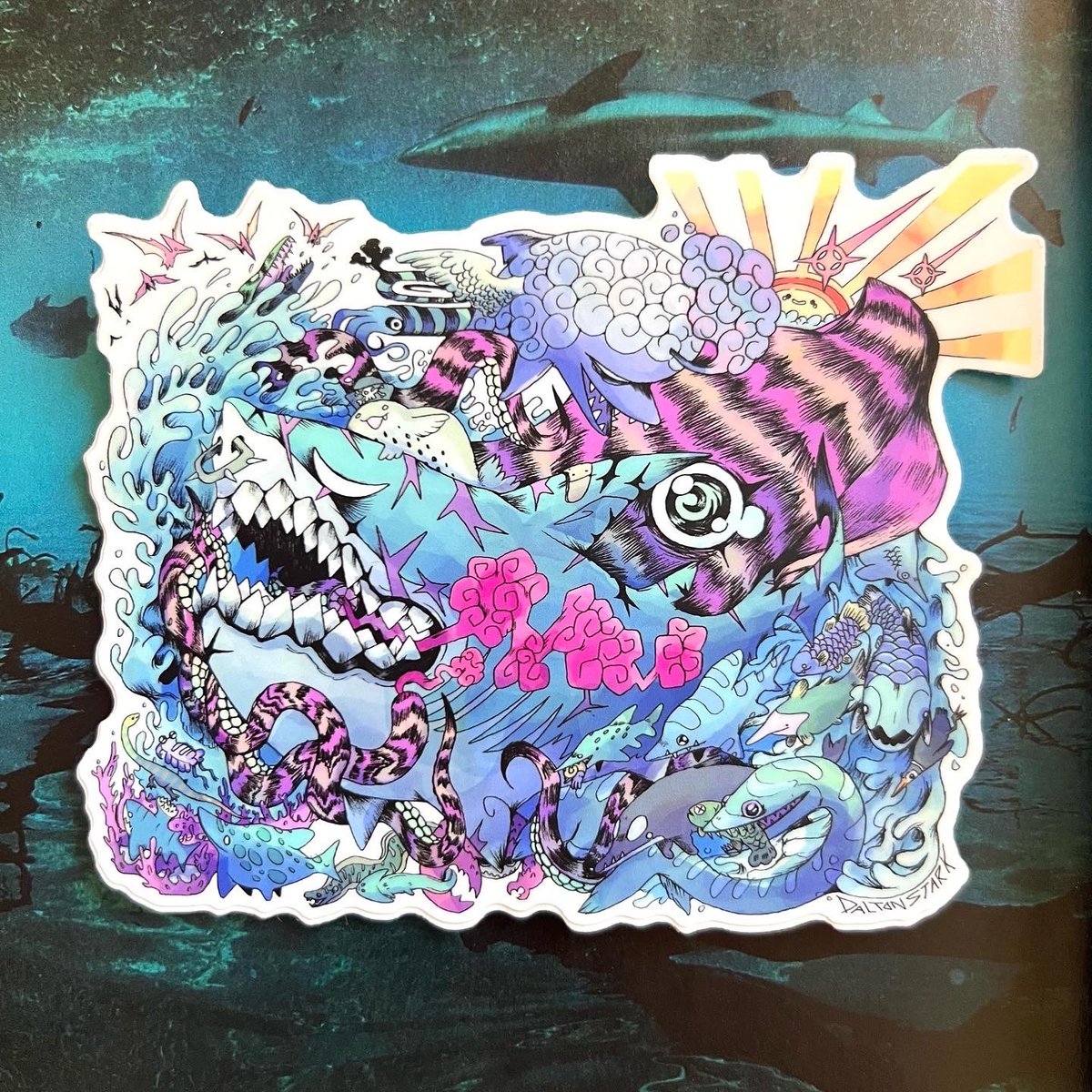 Image of Epic Megalodon Sticker