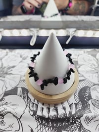 Image 1 of Rose Quartz and Black Quartz