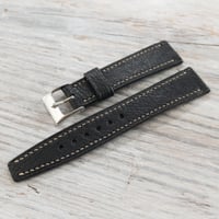 Image 3 of Corfam Style Wild Pigskin - Black