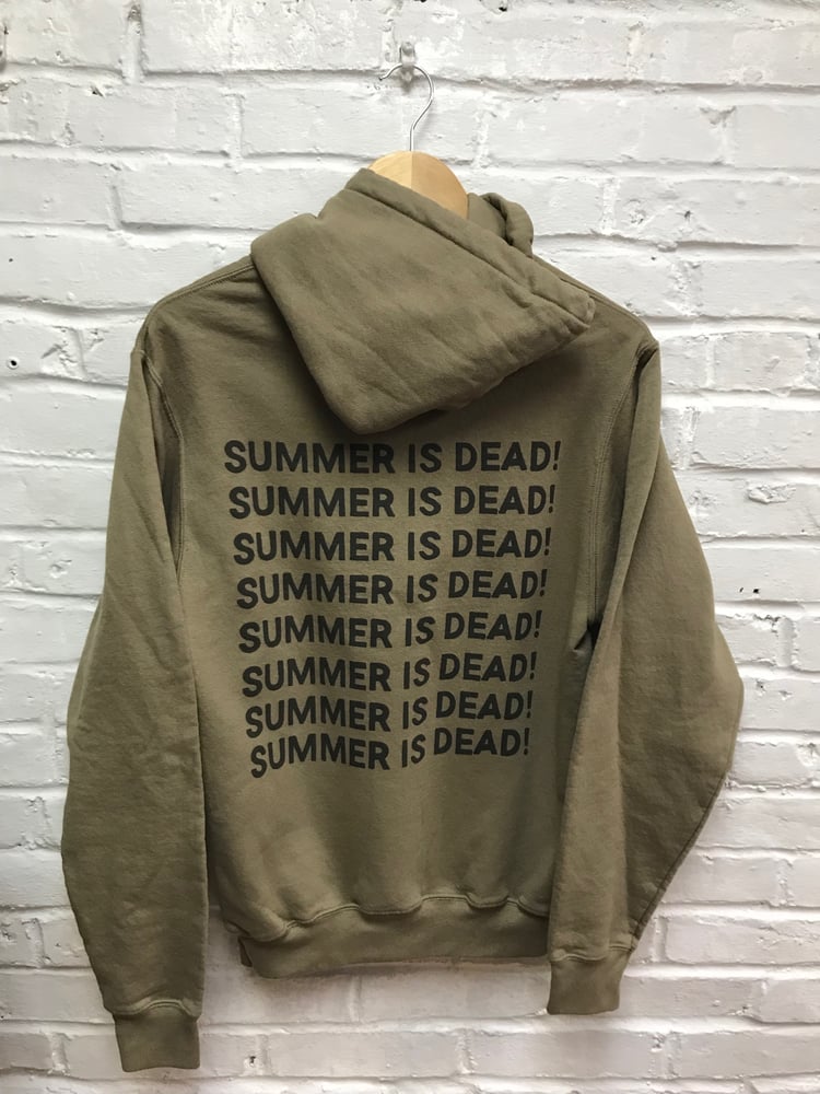Image of RUN FROM THE TEETH HOODIE (SIZE SMALL)