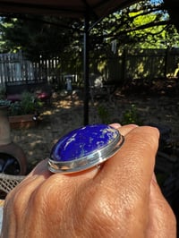 Image 3 of Lapis Lazuli, Sterling Silver, Fine Silver