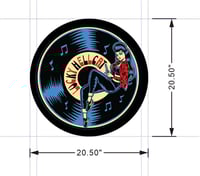 Image 2 of Rock n Roll Gangster Oversized Canvas Bag