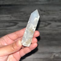 Image 3 of Small Moss Agate Tower 