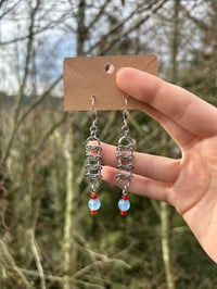 “Intertwined” earrings
