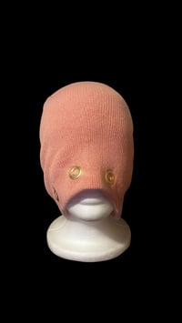 Image 4 of Gold Grommet Safety Pin Beanie
