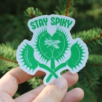 Image 4 of Stay Spiky 3” Sticker