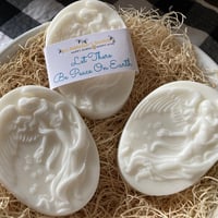 Image 2 of Let There Be Peace On Earth Creamy Butter Angel Soap