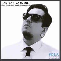 Image 1 of Adrian Carmine Debut 7” Vinyl 45