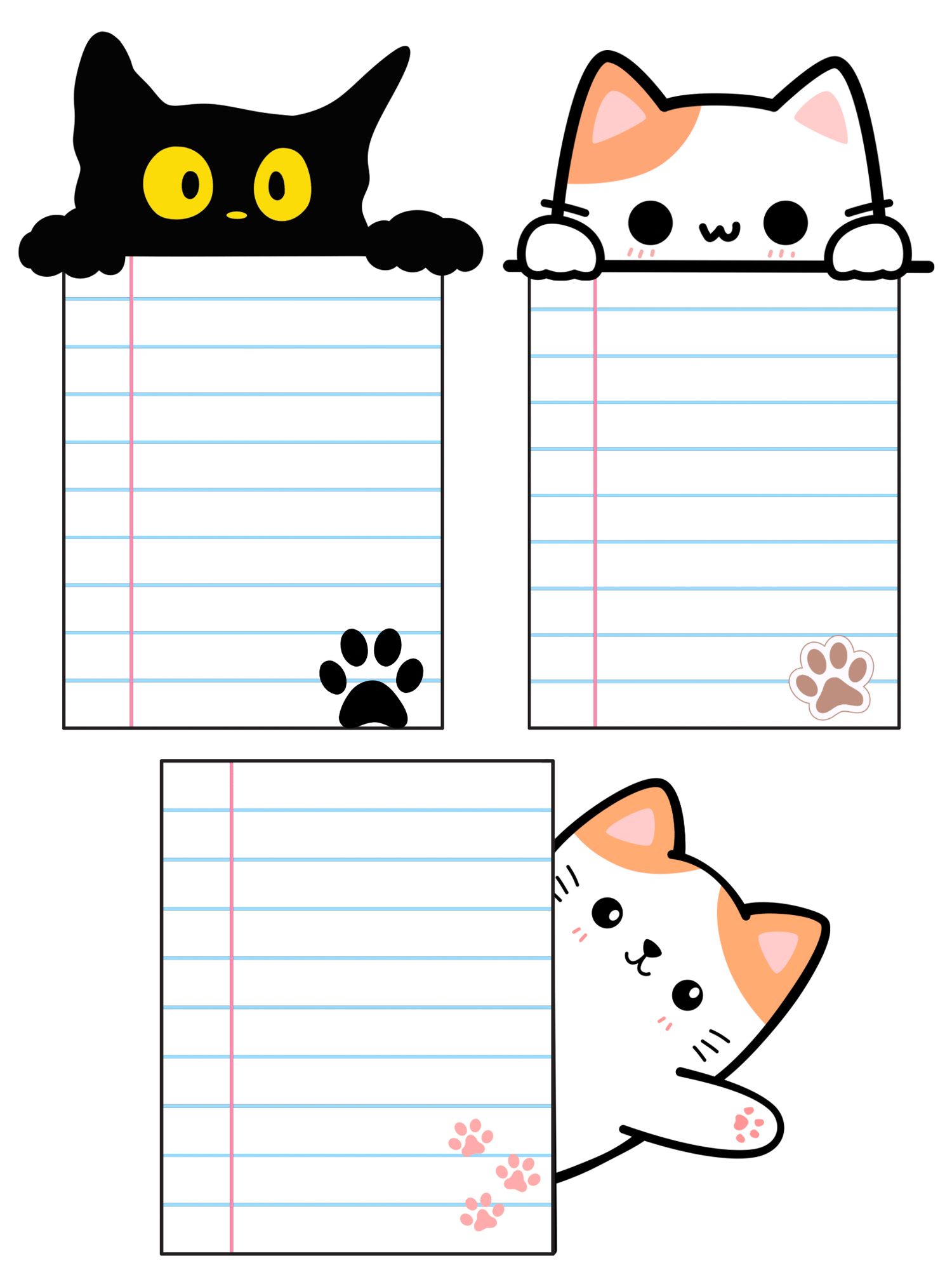 Cat Dry Erase Board 