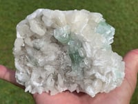 Image 1 of Green Apophyllite On Stilbite Specimen #1837