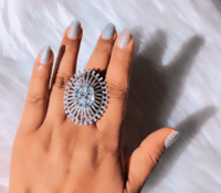 Image 4 of ADR_2002_American Diamond Adjustable Ring 