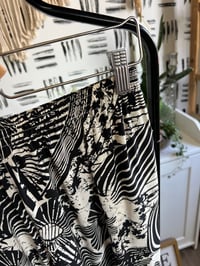 Image 2 of vintage printed silk pants 