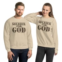 Image 2 of Soldier For God Unisex Sweatshirt