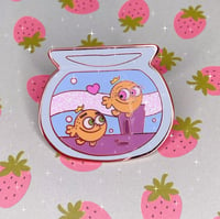 Image 1 of Fishbowl Love Pin