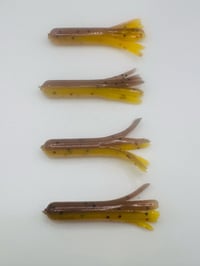 Brown Yellow Mini Jig 7 pcs