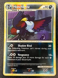 Image 1 of Honchkrow (16) - Undaunted - Reverse Holofoil - Moderately Played