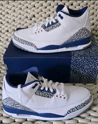 Image 2 of Jordan 3 Retro Washington Wizards Size 9.5