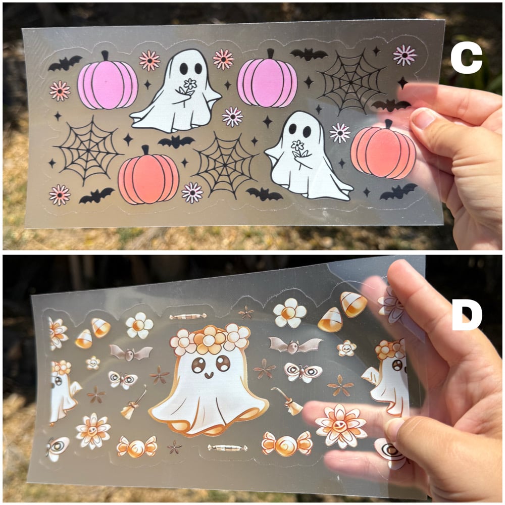 Image of Ghost UV DTF Wrap