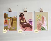 Image 3 of Illustration individuelle calendrier 2025