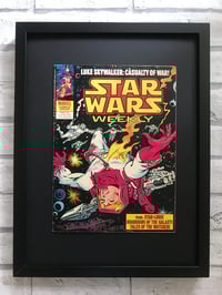 Image 1 of Star Wars, framed complete vintage comic, No 80 5th September 1979