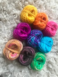 Image 4 of Hand Dyed 12ply Double Knit Yarn Pavk