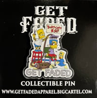 BarberBart Get faded pin 