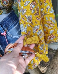 Image 4 of Stevie sari top-upto size 8-14