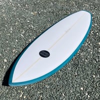Image 4 of 6-0 Maluku FlyerTuck Twin Fin Future Fins Turquiose Tint 