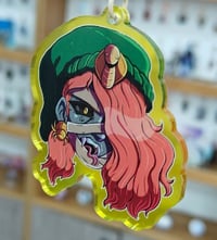 Image 2 of Desierta - Grunge Mummy (Double sided acrylic keychain)