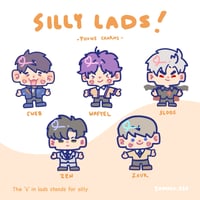 [PREORDER] SILLY LADS PHONE CHARMS