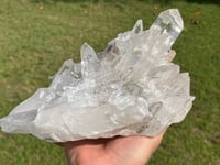 Image 9 of Clear Quartz Points Cluster Statement Piece #2186