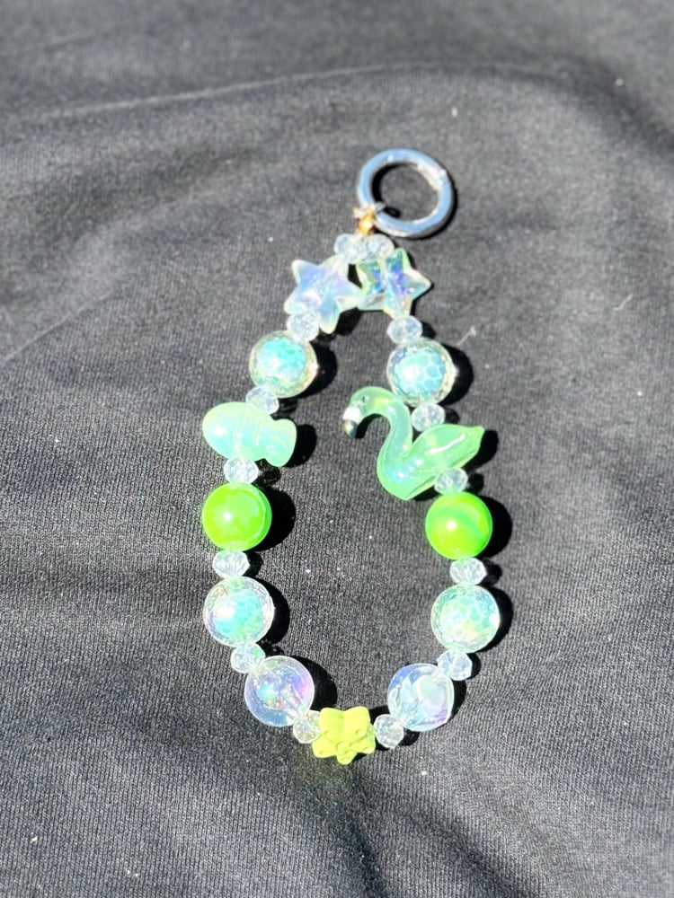 Image of Luminous Bag Charms - Green 