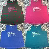Image 1 of Glisten & Glow Perfect Tri Racerback tank