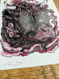 Image 3 of A5 Highland cow print